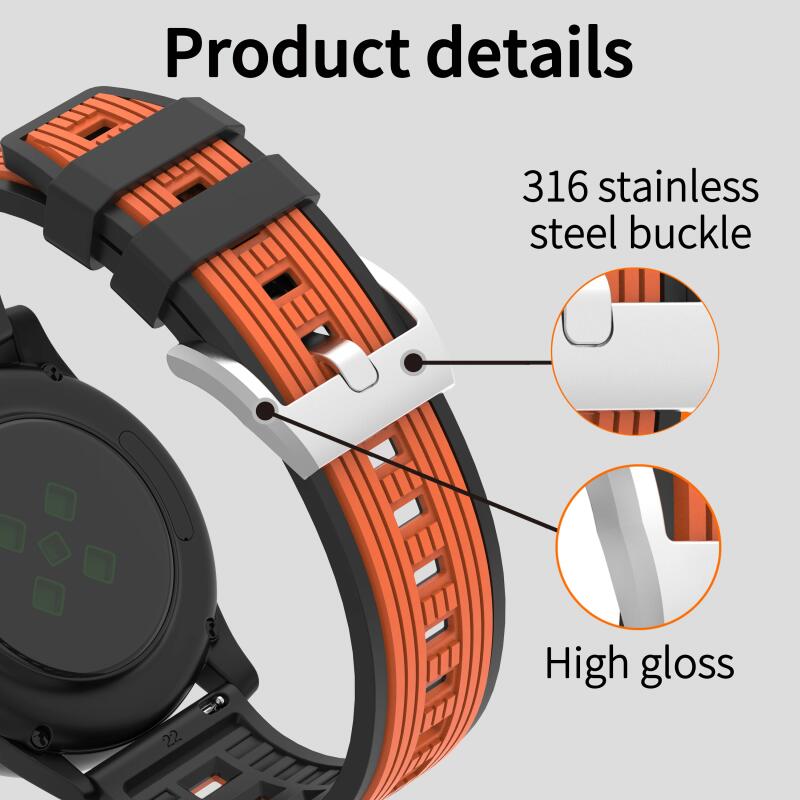 Силиконовый спортивный ремешок 22 мм 20 мм для Amazfit Active 2/GTS 2 3 4, браслет для Amazfit Balance/Stratos/GTR 2 3 4 42 мм