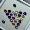 Natural Mixed Color Sapphire Loose Gemstone Oval Cut 8 pcs 7x5 mm Lot -W September Birthstone Gift