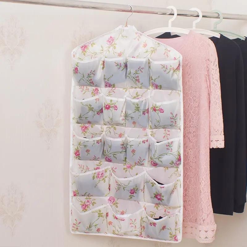 Многослойная настенная сумка для хранения из ткани Оксфорд, нижнее белье, носки, органайзер, настенная сумка для хранения мусора в общежитии