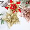 Hanging Ornaments Christmas Flower Simulation Wreath Accessories