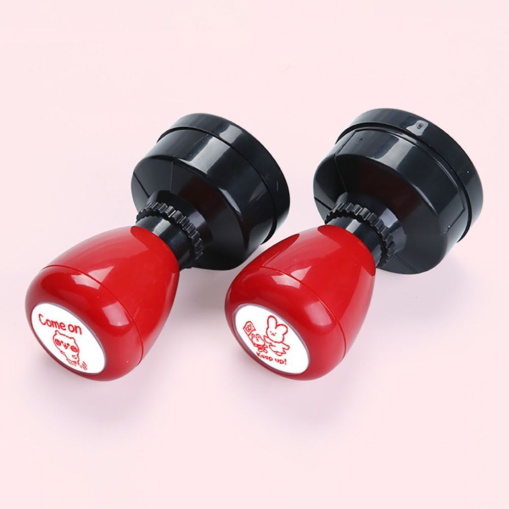 DIY Teacher Encourage Stamp Praises Emoticons Praise Stamps Portable Reward Seal