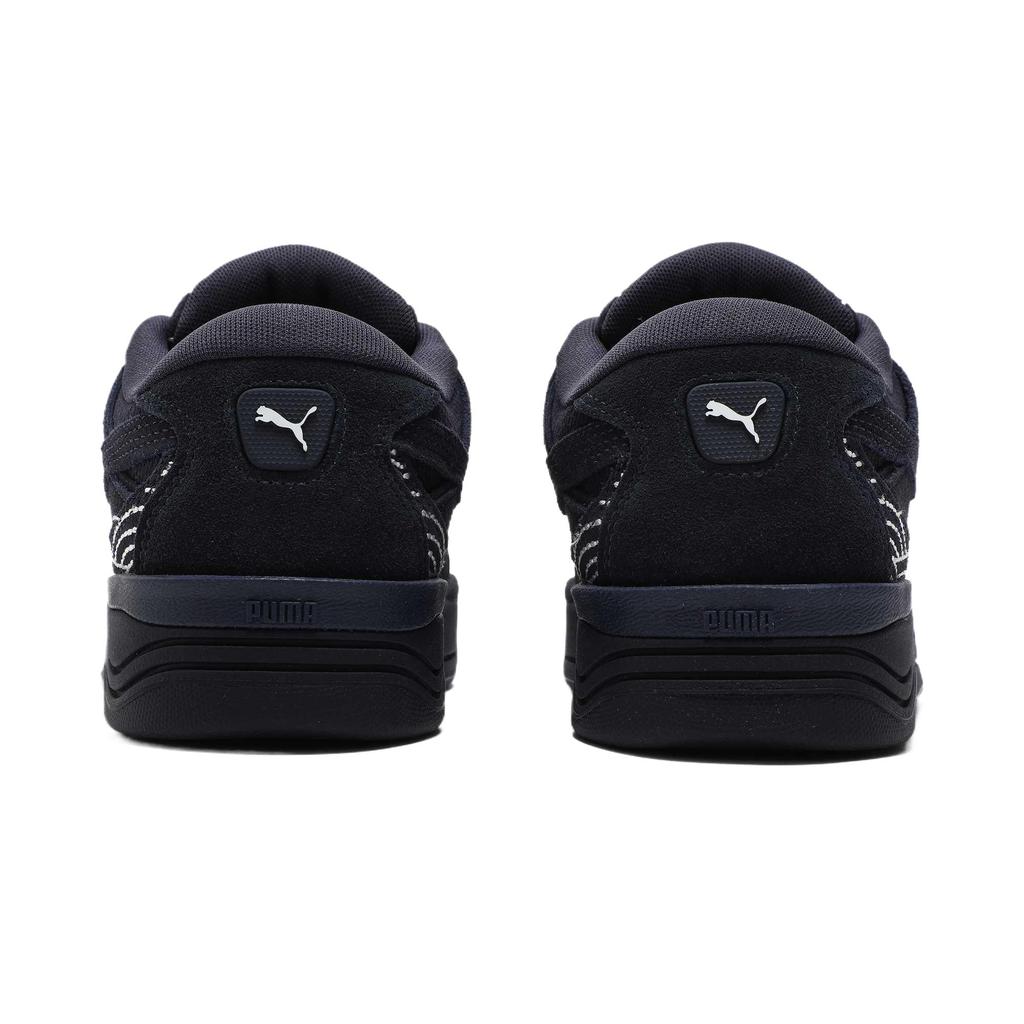 Puma Navy Comfortable Versatile Shock Absorbing Durable Low-Top Sneakers Unisex Sneakers Black 401852-01