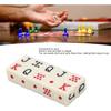20 шт./компл., 16 мм, квадратные угловые зубы, желтые акриловые покерные кости, JQK, настольные игральные кости, испанские кости