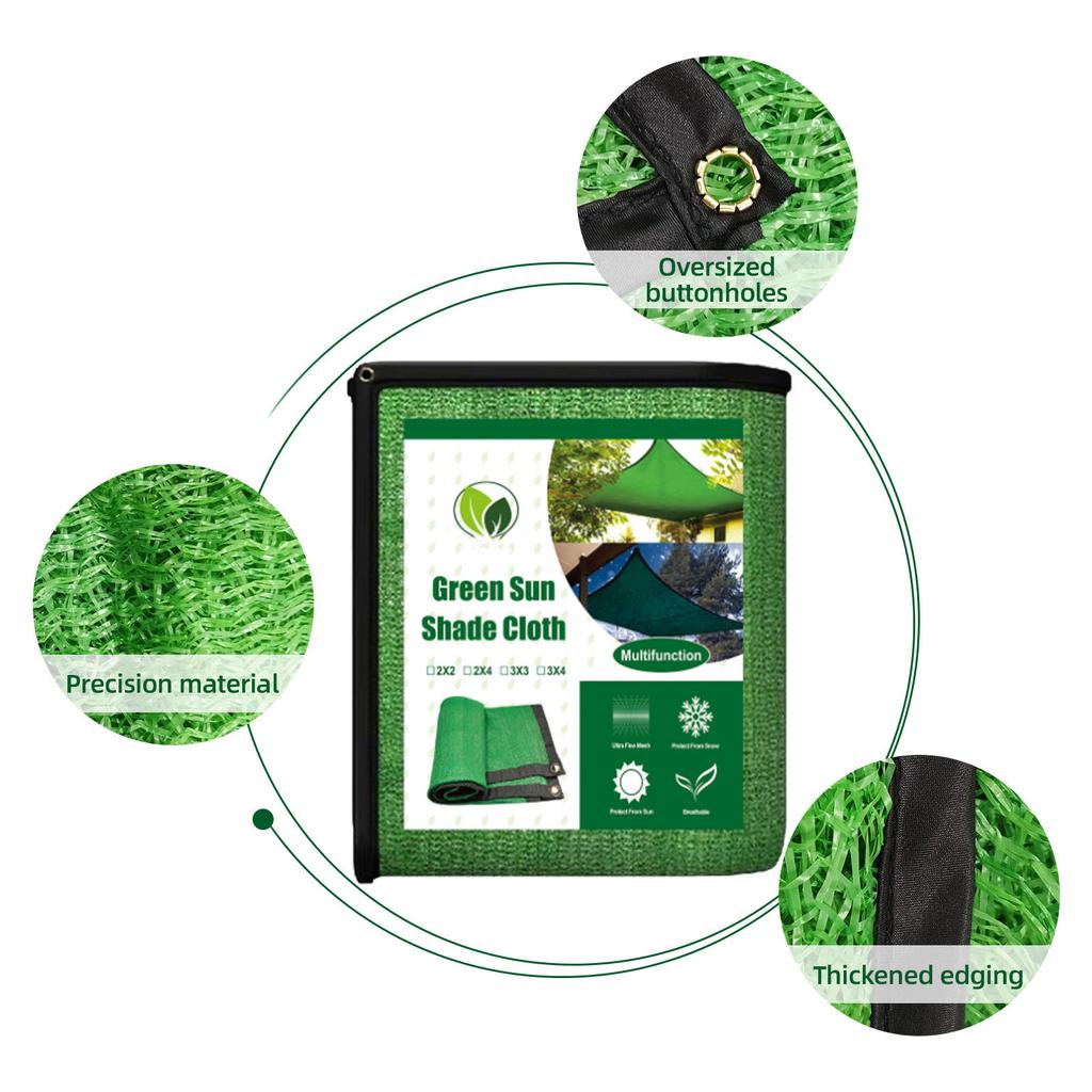 Encrypted Shade Net Thickened Flower Garden Outdoor Shade Net Shade Net Insulation Net Shade Cloth Outdoor Patio