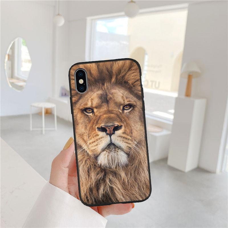 BF111 чехол из мягкого материала с рисунком тигра, льва, леопарда для Xiaomi Xiaomi Poco M4 M5 M6 M7 X3 X6 X7 F8 Ultra Pro GT NFC
