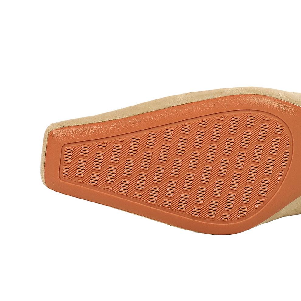 BIGTREE, простые и удобные профессиональные замшевые женские туфли на высоком толстом каблуке с открытым носком и квадратной головкой, одинарные туфли