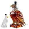 Whiskey Decanter Glass Animal-Shaped Whiskey Bottles Funny Collectible Liquor Container for Home Red Wine Beer Collector