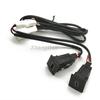 Автомобильное USB-зарядное устройство для VW Golf 6 Jetta 5 MK5 Scirocco 2006-2012 PD Quick Charge QC3.0, кнопка автомобильного адаптера для зарядки телефона