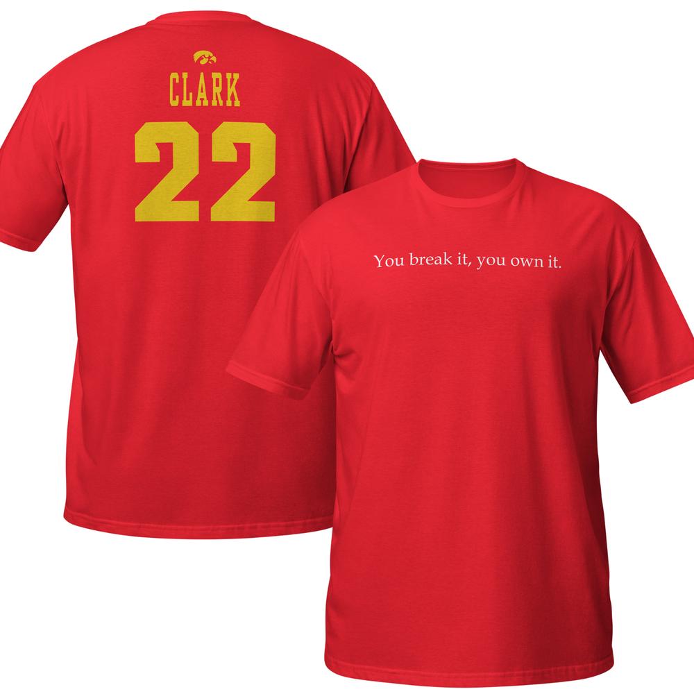 You Break It You Own It Shirt Caitlin Clark Shirt Are You Serious Clark