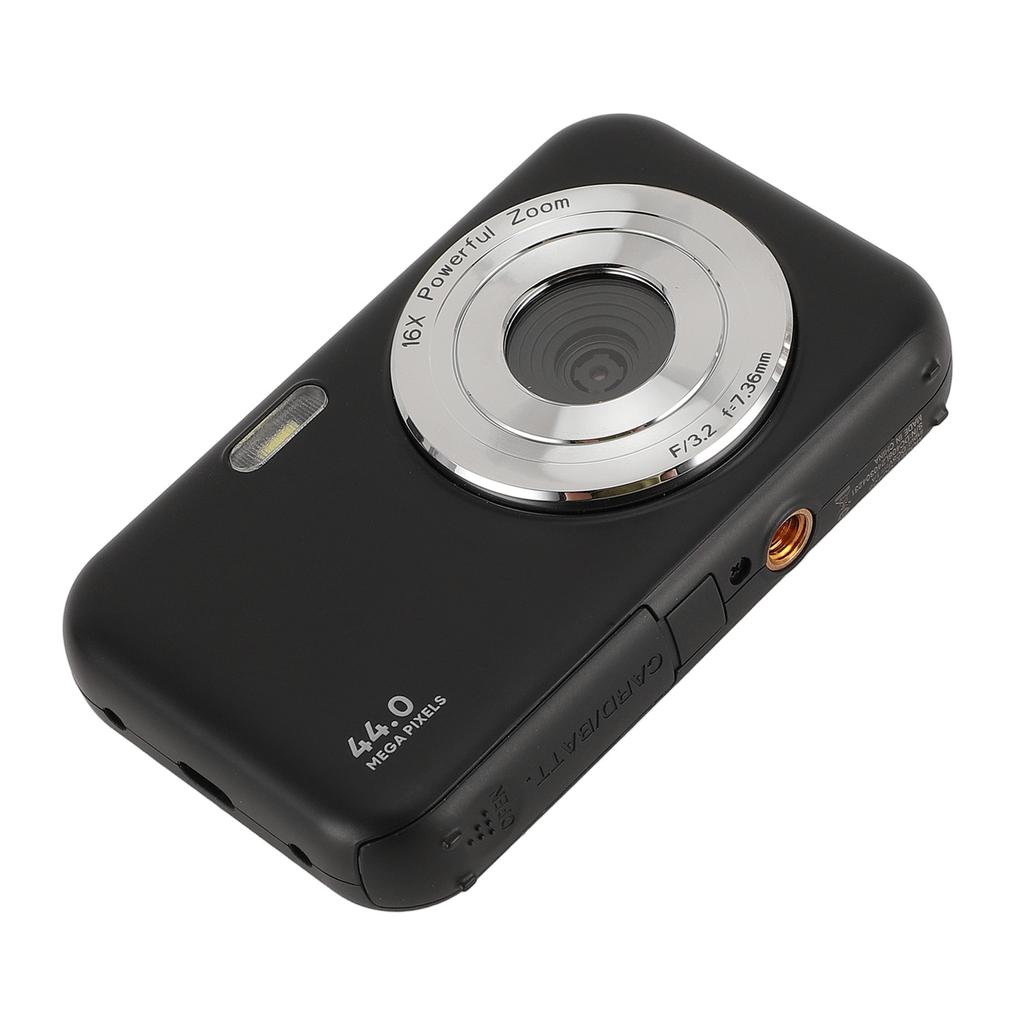 Digital Camera 1080P 2.4 Inch 44MP 16X Zoom Multifunctional Compact Travel Video Camera
