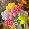 Internet Celebrity Daisy Birthday Balloon Bouquet and Picnic Decor Set