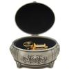 Music Box Embossed Alloy Metal Music Box with Movement You Are My 18-valve Gold-plated (oval Shape, Song Sunshine)