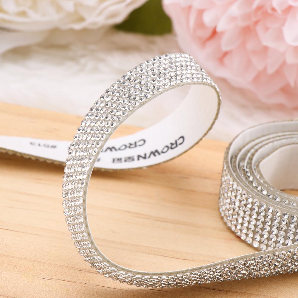 DIY телефон украшения искусства ремесла самоклеящиеся стразы кристалл наклейка отделочная лента алмазная лента