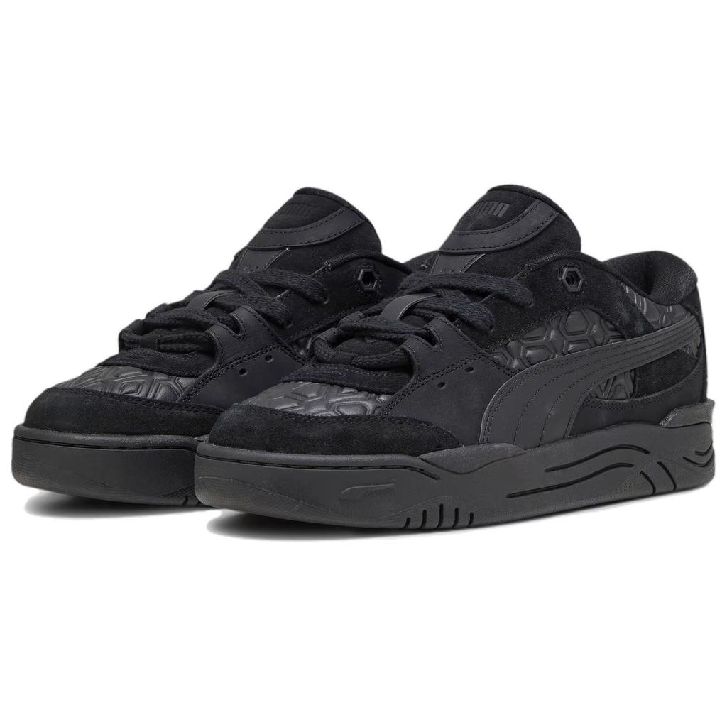 Puma 180 Luxe Sport Black Unisex Sneakers White 393218-01