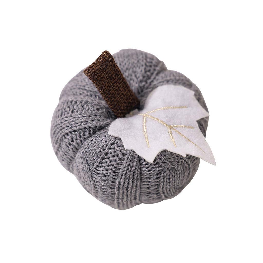 Reusable Thanksgiving Pumpkin Ornament Polyester Fabric Autumn Harvest Home Decoration For Door Wall Fireplace