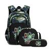 School Bags Child School Backpacks For Teenager Girls Boys Cartoon Dinosaur Anime Backpack Lunch Box With Pencil Case