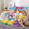 Трехмерное одеяло с мультяшными принцессами Диснея, подходит для всех сезонов, можно использовать детям и взрослым, роскошный выбор подарка.