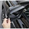 For Toyota Corolla Cross -2025 Carbon Fiber Mirror Rain Eyebrow Cover Trim