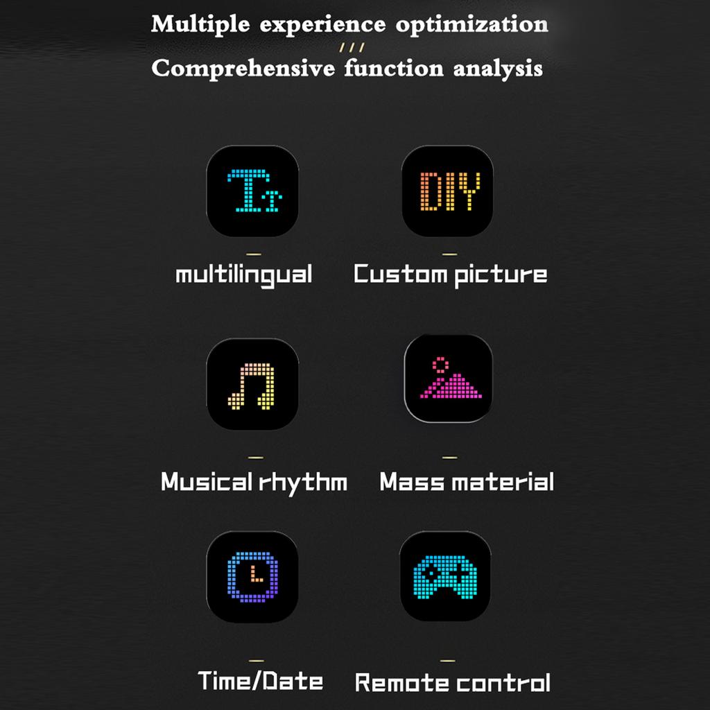 Светодиодный гибкий дисплей ПРИЛОЖЕНИЕ BT Рекламный экран для автомобиля Полноцветная интеллектуальная наклейка на автомобиль Мягкий экран дисплея IP65