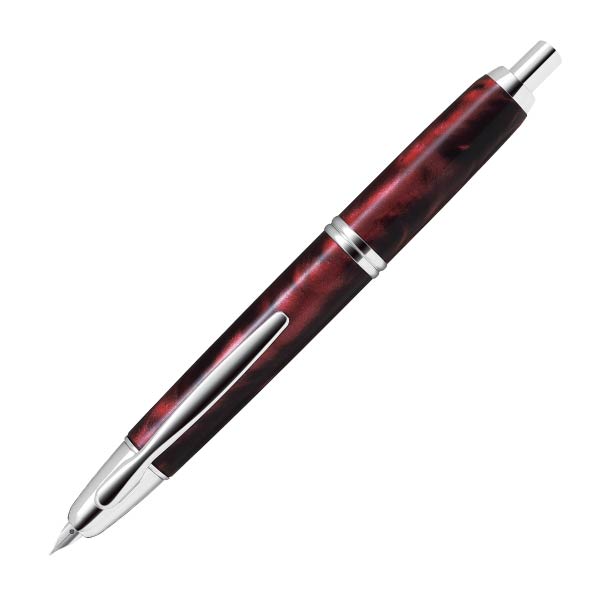 Pilot Capless Se Fountain Pen Marble Red