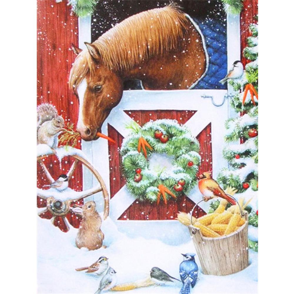 5D DIY Алмазная картина Дети Стразы Картина Новое поступление Алмазная вышивка Мультфильм Мозаика Рождественские украшения