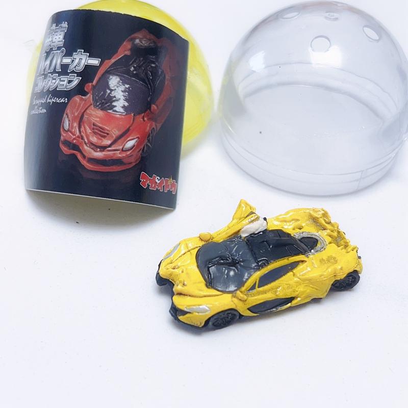 Капсульные Игрушки Magaido Симуляция Миниатюрная Модель Спортивный Автомобиль Заброшенная Сцена Декорация Гашапон Подвеска дети взрослые Игрушки