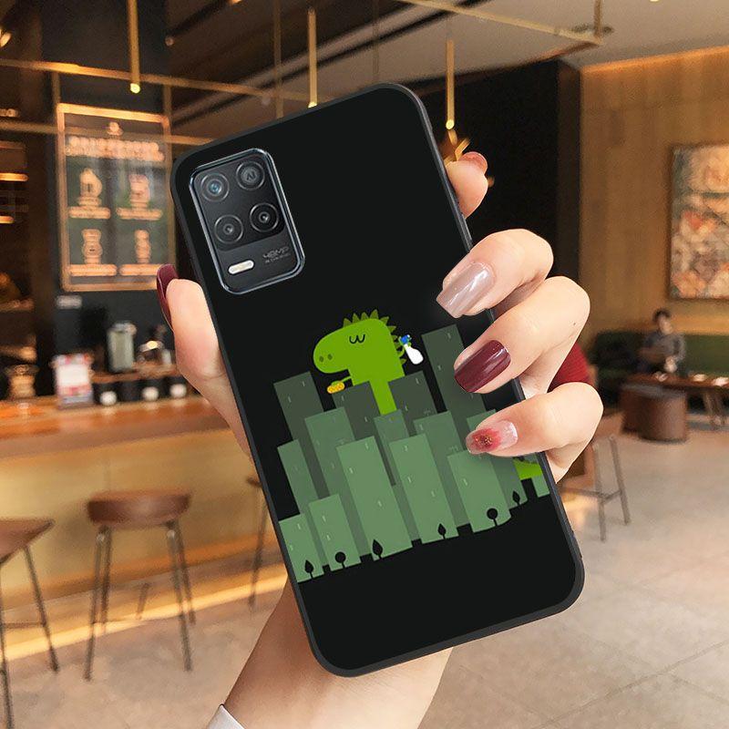 Чехол для телефона Funda с рисунком динозавров для oppo Realme 8Pro 6PRO 6i 7pro 9i 9pro C11 C21Y C21 C25Y C25S C3 Q3S XT, чехлы