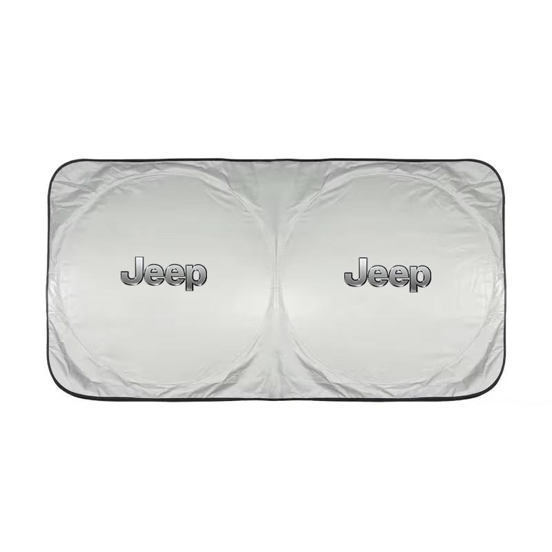 Car Windshield Sun Shade Visor UV Protection Shield For Jeep Renegade Compass Grand Cherokee Wrangler Patriot Rubicon Liberty