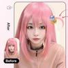 Cute Wig Hair Clips Anime Square Hairpin Sweet Wig Catch Clip  Girls Accessories