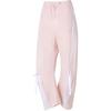 Casual Striped Versatile Simple Knitted Sports Pants Women Pants Pink JY7667