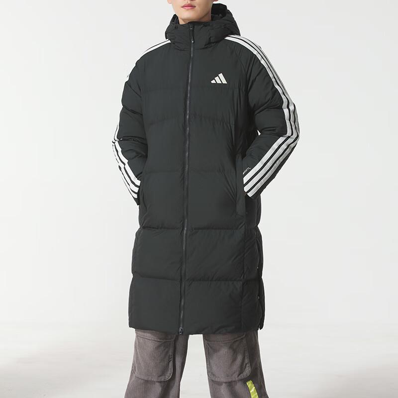 adidas Мужская зимняя спортивная повседневная пуховая куртка с капюшоном KC2498