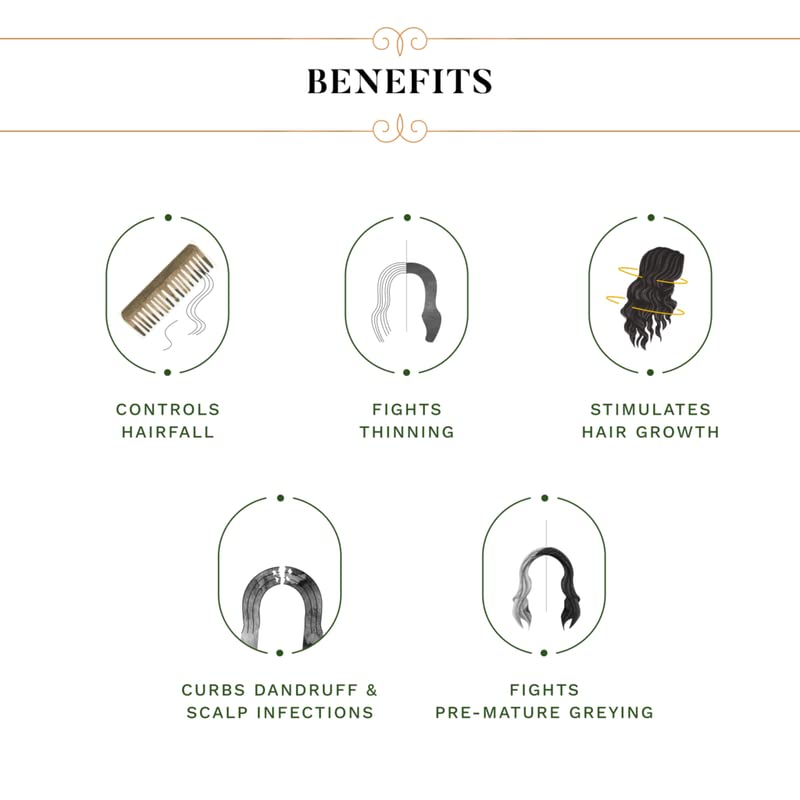 SESA Аюрведическое масло для волос | 5000-летний Кшир Пак Видхи, Брингарадж и 17 редких трав с 5 питательными маслами | 100 мл (Пакет из 1)