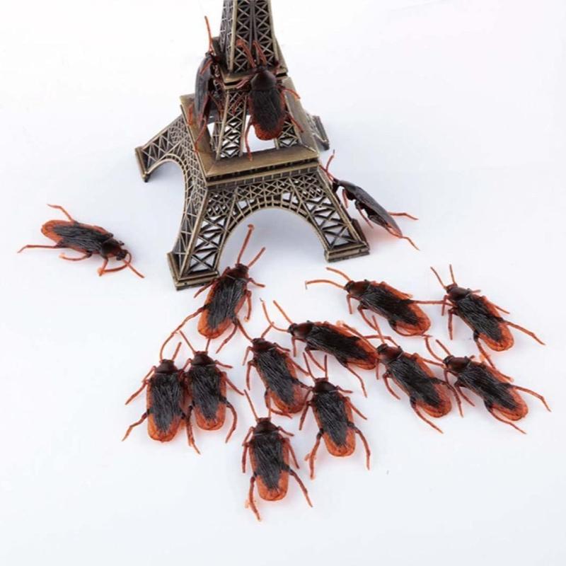 Набор игрушек «Поддельные тараканы», реалистичные поддельные тараканы — отличный способ разыграть, поддельные тараканы для розыгрыша на Хэллоуин, детские игрушки для шуток и трюков для взрослых