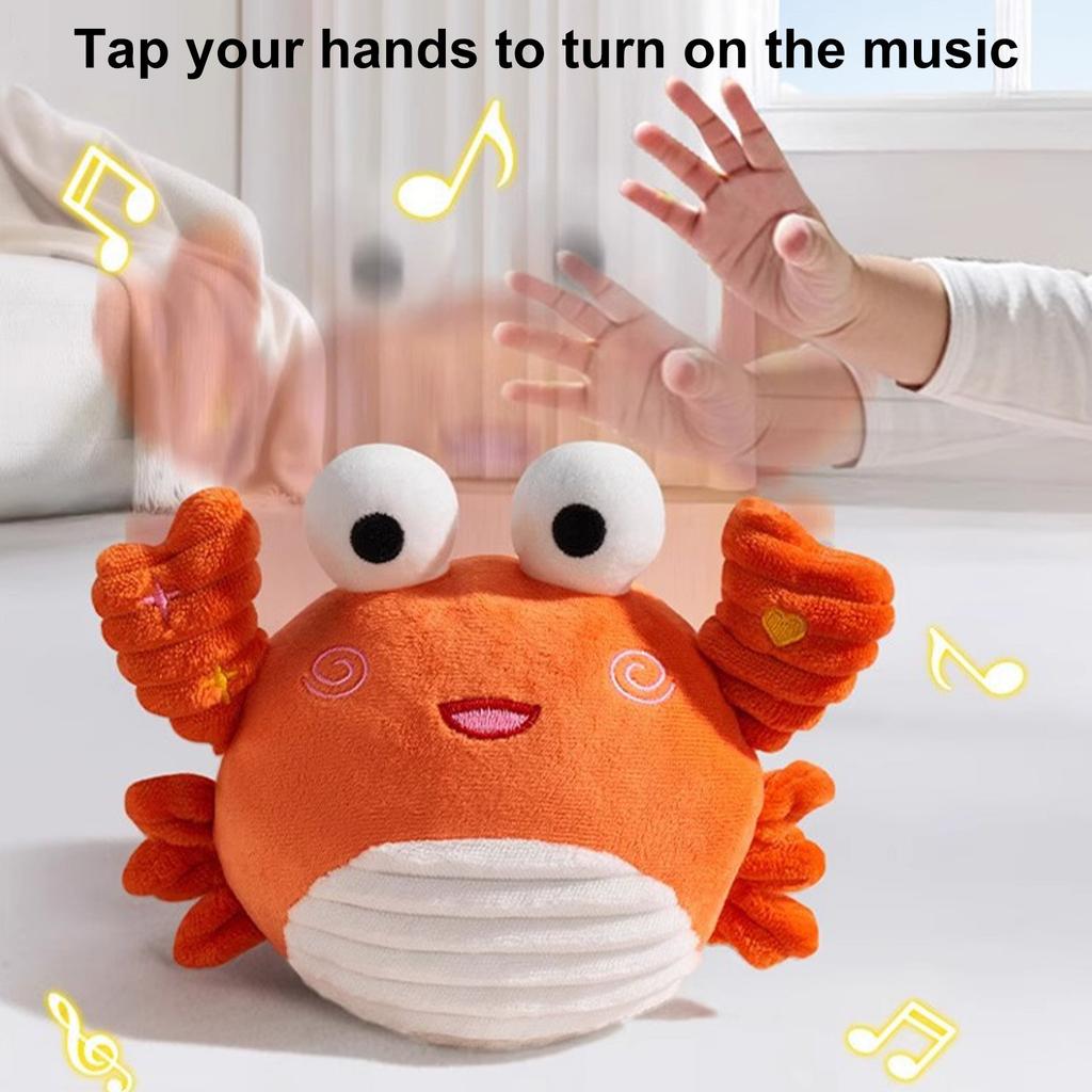 Детская игрушка, прыгающий мяч, учимся говорить, можем петь, музыкальная кукла, ребенок от 0 до 1 года, плюшевая игрушка, уговорить ребенка