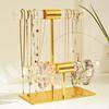 Jewelry Display Stand Bracelet Holder Portable Accessorie Shelf Multifunctional Organizer Earring
