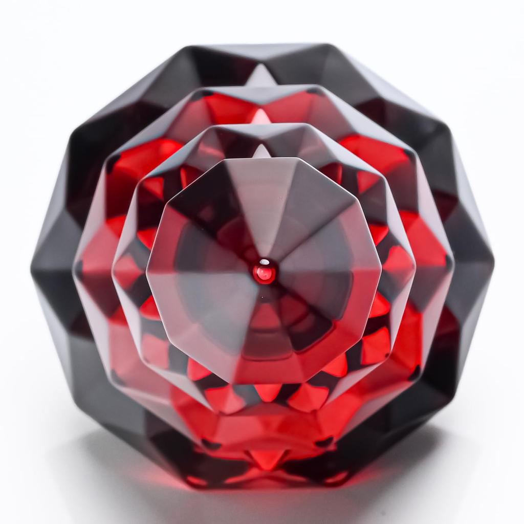 Baccarat Christmas Tree Luxor S 13cm Red 2816296 [Item]