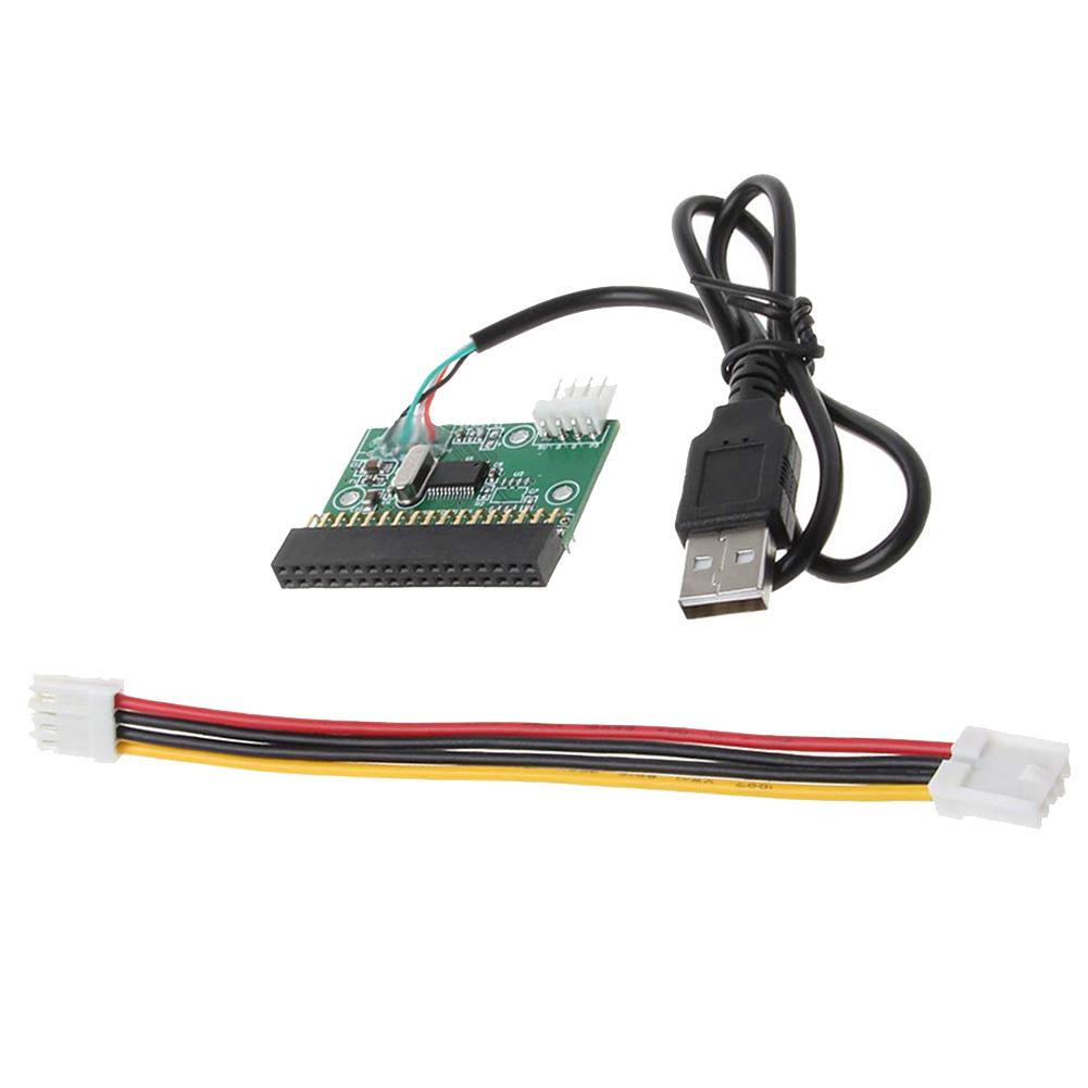 Адаптер-кабель 34-контактный разъем дисковода 3,5 дюйма 1,44 МБ на USB, плата PCB, USB-накопитель на дискету A