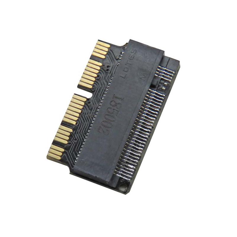 M.2 Ngff Ahci Nvme SSD-конвертер-адаптер 12 + 16-контактный для Macbook 2013-2017