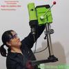 220V High-Power Multifunctional Bench Drill: Precision, Speed Adjustable, Small Electric Desktop Drilling & Milling Machine.