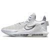 LeBron Witness 6 Summit White Metallic Pewter Мужские кроссовки Light-Bone Aura CZ4052-102
