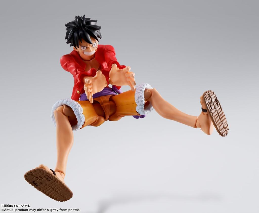 TAMASHII NATIONS ONE PIECE Monkey Luffy Onigashima Invasion 145 мм ABS ПВХ окрашенная подвижная фигурка SHFiguarts D. - - приблизительно. &