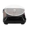 Solar Showcase 360 Rotating Turntable Watch Phone Jewelry Display Stand LED Light (Black)