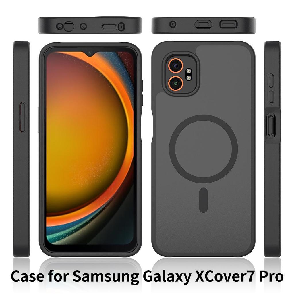 Чехол-бампер Samsung Xcover 7 Pro Magnetic Silver Shield