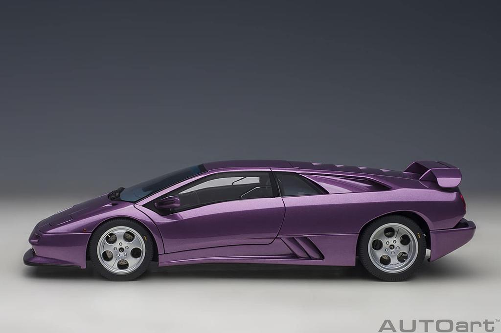 AUTOart Масштабная модель Lamborghini Diablo SE30 VIOLA Фиолетовый Готовая Одна 79158 1/18 SE30/Металлическая Продукт, Размер,