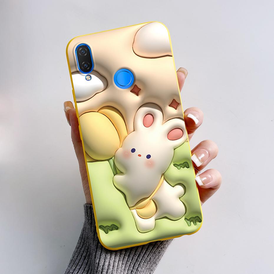 Чехол для Huawei Nova 3i INE-LX1 INE-LX2 Чехол с пандами Мягкий силиконовый чехол для телефона Для Huawei P Smart Plus 2018 Nova3i Fundas Бампер