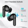Translator Earbuds, Intelligent Instant Voice Translation Headsets In 150 Languages, Wireless Travel Headsets, Support 4 Translation Modes