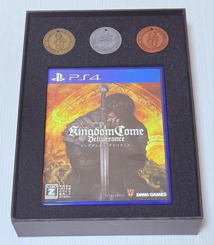 [USED] Rare PS4 Kingdom Come: Deliverance Limited Edition Box