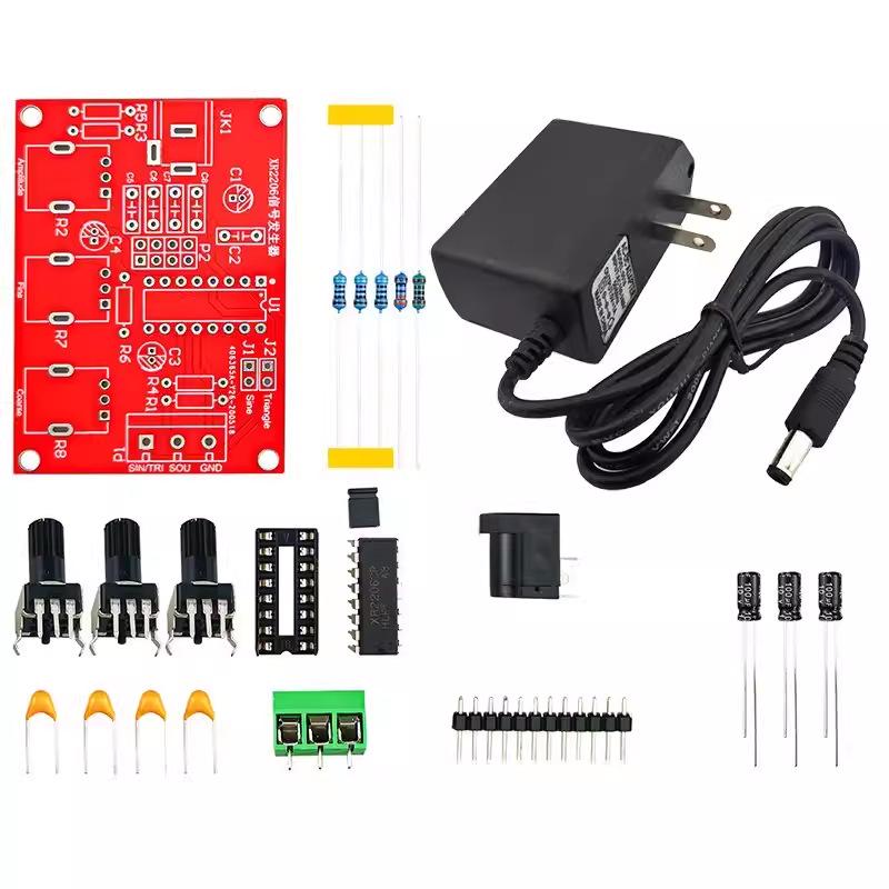DIY XR2206 Signal Generator Kit - Square, Sine, Triangle Waves