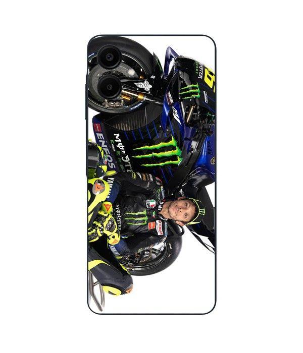 Coque pour Samsung Galaxy A06 Motorcycle Valentino Rossi Portugal Monster Energy Yamaha Maniacase