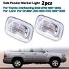 Car Front Bumper Side Marker Turn Signal Lamp For Toyota for Cruiser LC100 98-07